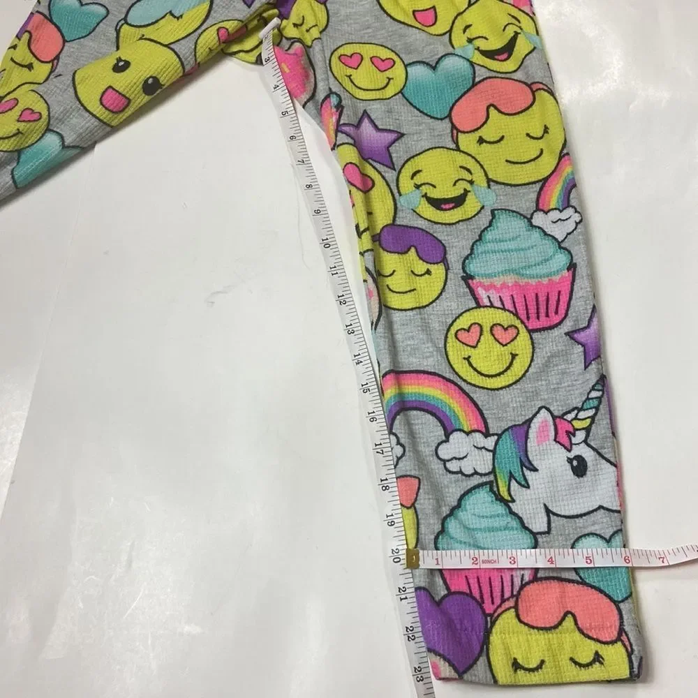 10X$50  Justice Emoji Onesie Pajama’s Onesies Unicorn Size 10
